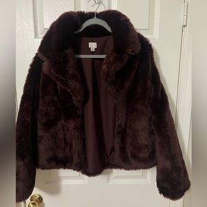 Faux Fur Coat